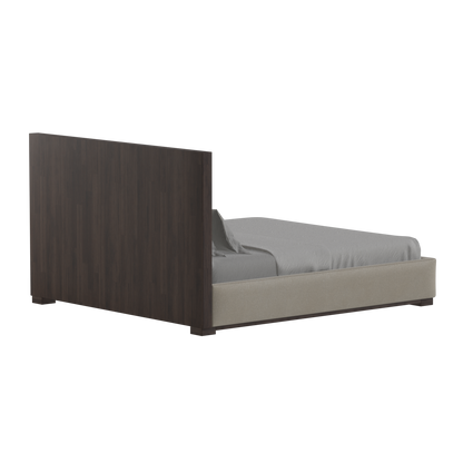 Ava Bed with Framed Vertical Headboard Panels