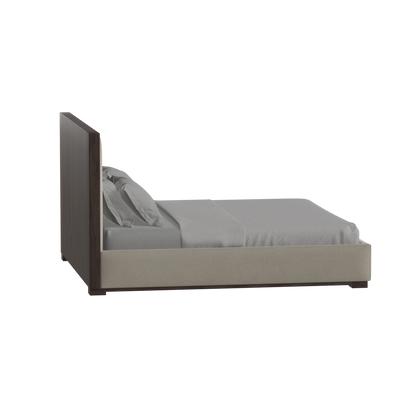 Ava Bed with Framed Vertical Headboard Panels