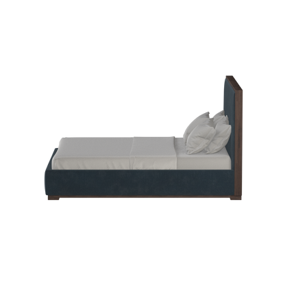 Ava Bed with Framed Vertical Headboard Panels