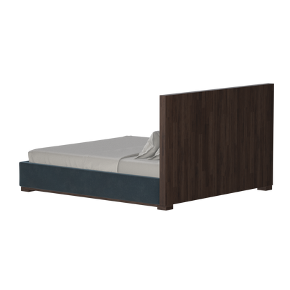 Ava Bed with Framed Vertical Headboard Panels