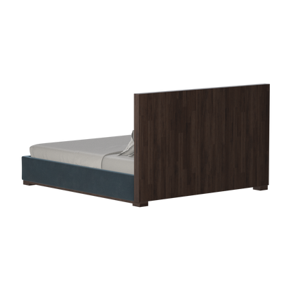 Ava Bed with Framed Vertical Headboard Panels
