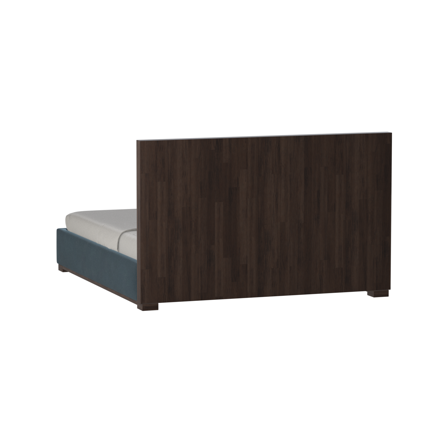 Ava Bed with Framed Vertical Headboard Panels