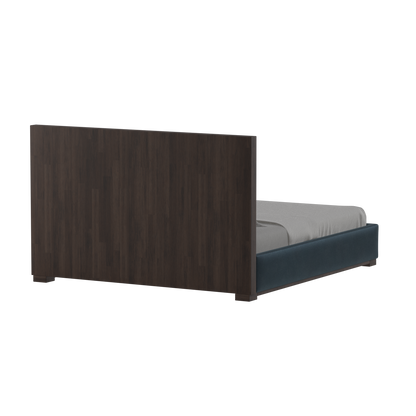 Ava Bed with Framed Vertical Headboard Panels