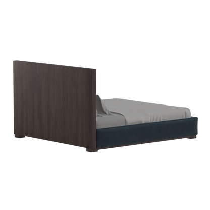 Ava Bed with Framed Vertical Headboard Panels