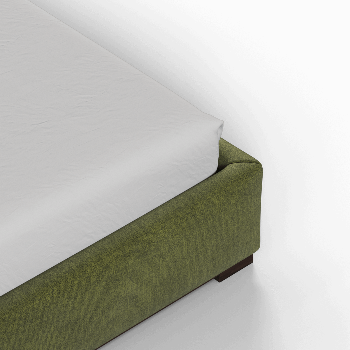 Ava Bed with Framed Vertical Headboard Panels