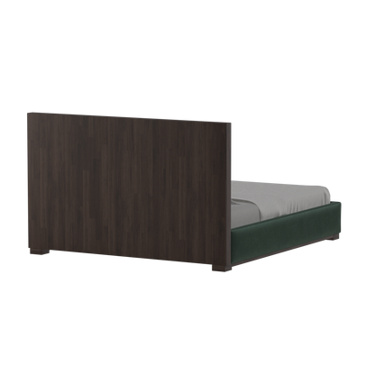 Ava Bed with Framed Vertical Headboard Panels
