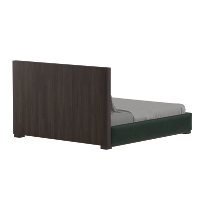 Ava Bed with Framed Vertical Headboard Panels