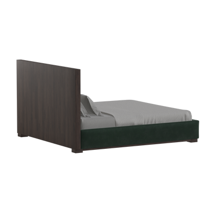 Ava Bed with Framed Vertical Headboard Panels