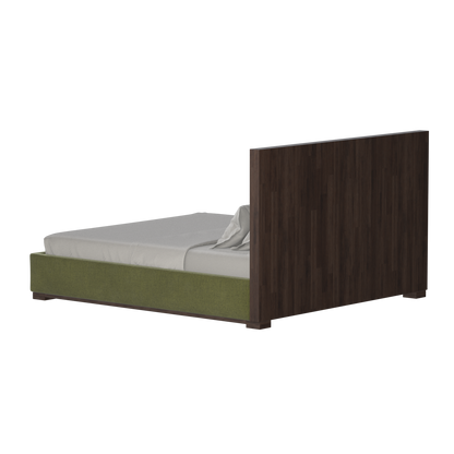 Ava Bed with Framed Vertical Headboard Panels