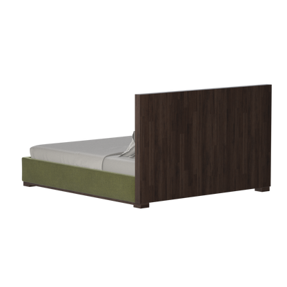 Ava Bed with Framed Vertical Headboard Panels
