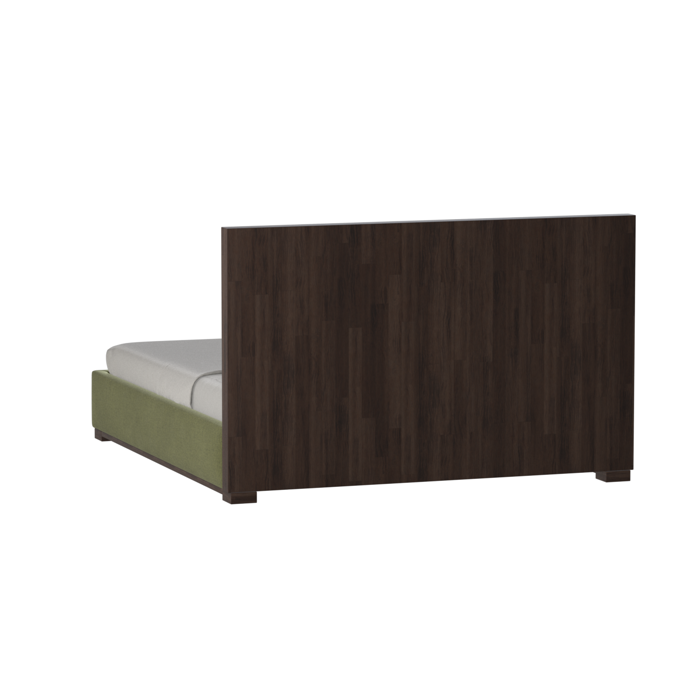 Ava Bed with Framed Vertical Headboard Panels