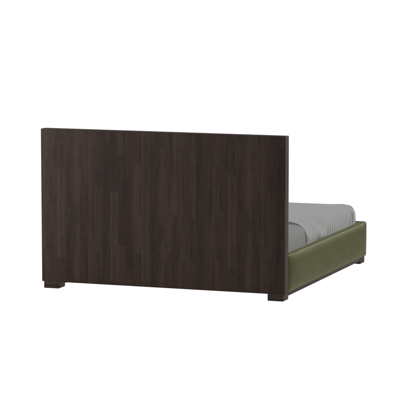 Ava Bed with Framed Vertical Headboard Panels