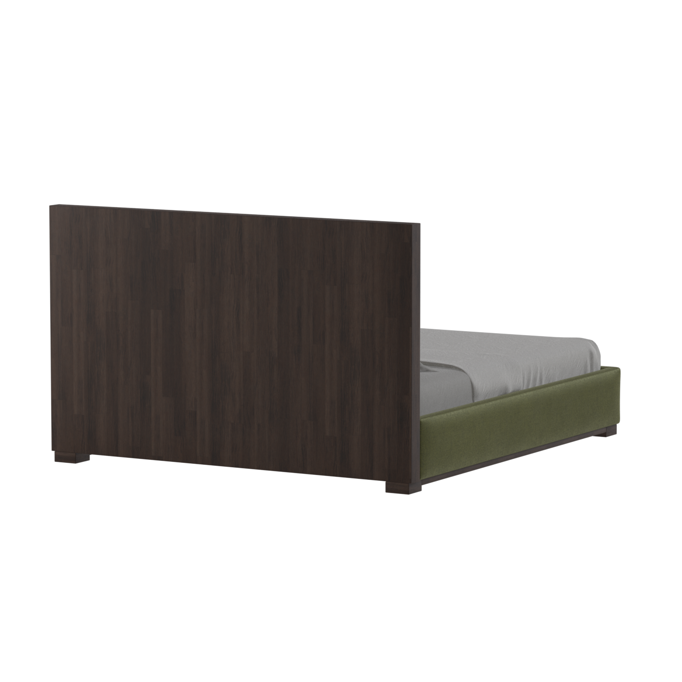 Ava Bed with Framed Vertical Headboard Panels