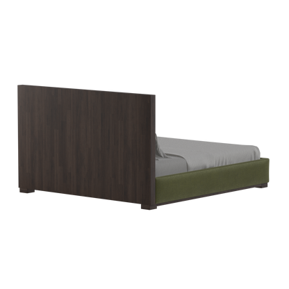 Ava Bed with Framed Vertical Headboard Panels
