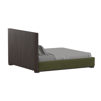 Ava Bed with Framed Vertical Headboard Panels