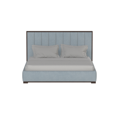 Ava Bed with Framed Vertical Headboard Panels