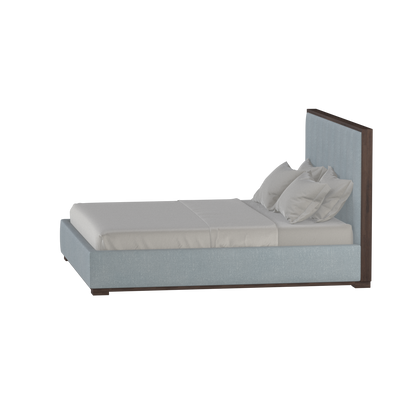 Ava Bed with Framed Vertical Headboard Panels