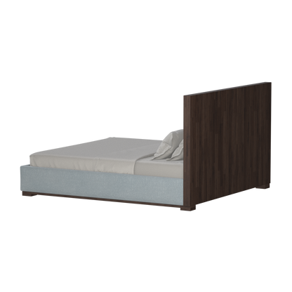 Ava Bed with Framed Vertical Headboard Panels