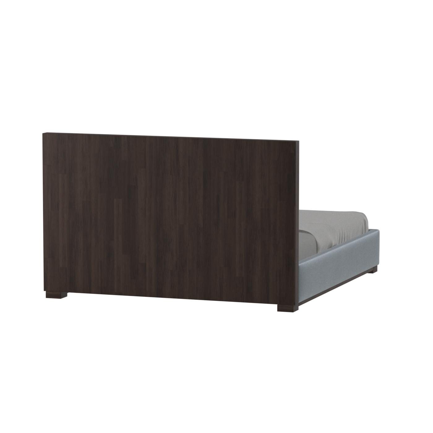 Ava Bed with Framed Vertical Headboard Panels