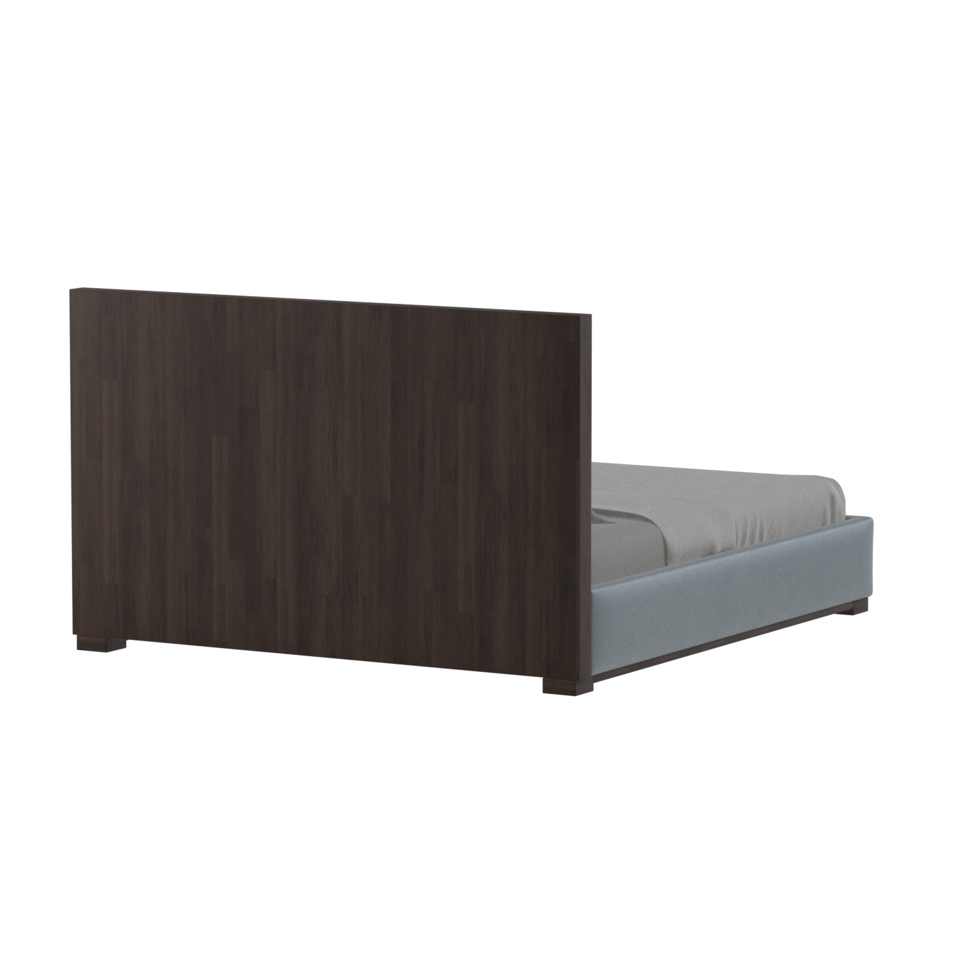 Ava Bed with Framed Vertical Headboard Panels