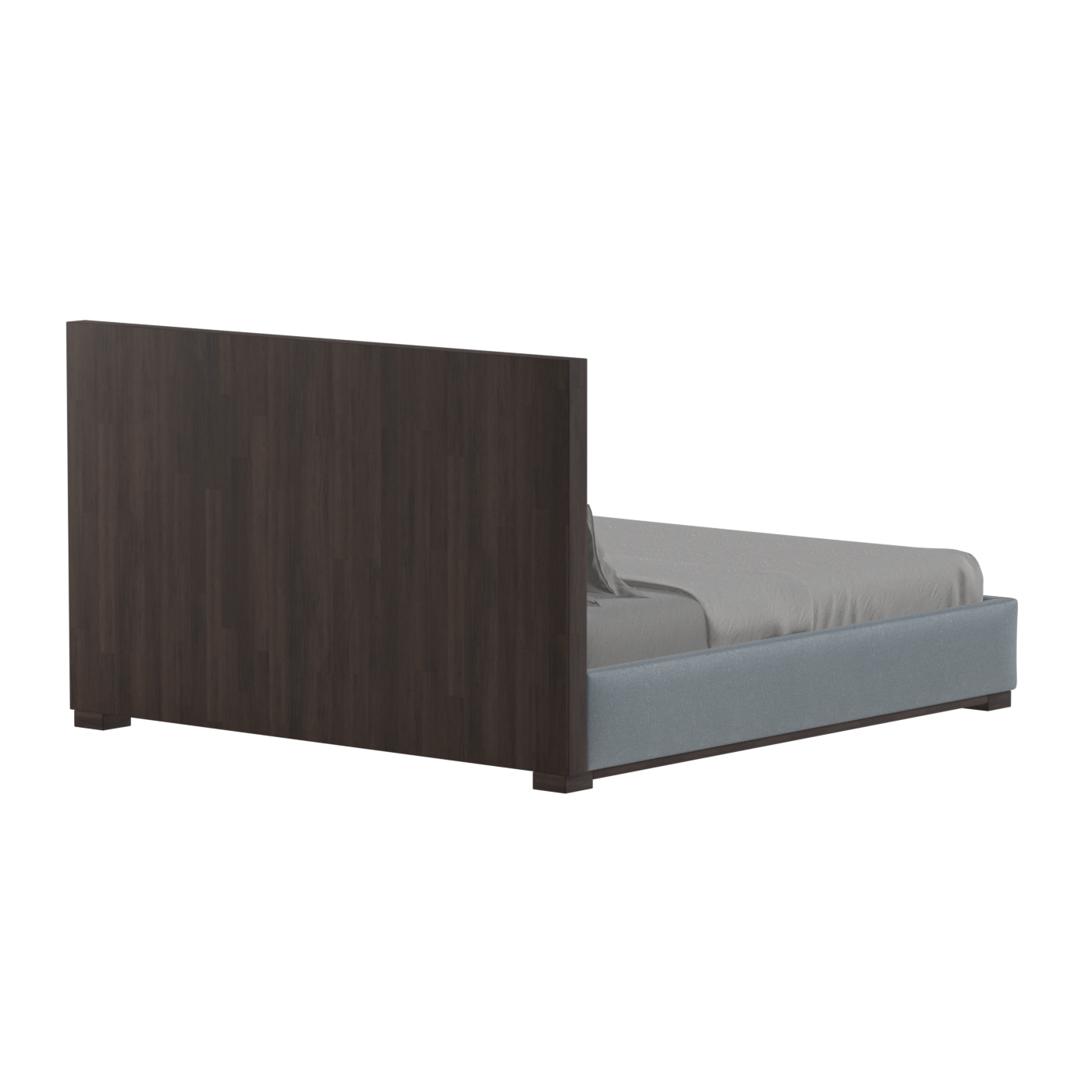 Ava Bed with Framed Vertical Headboard Panels