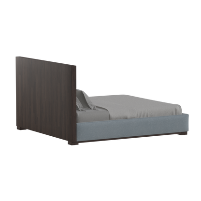 Ava Bed with Framed Vertical Headboard Panels
