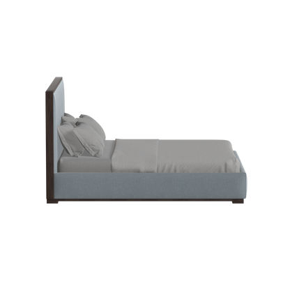 Ava Bed with Framed Vertical Headboard Panels