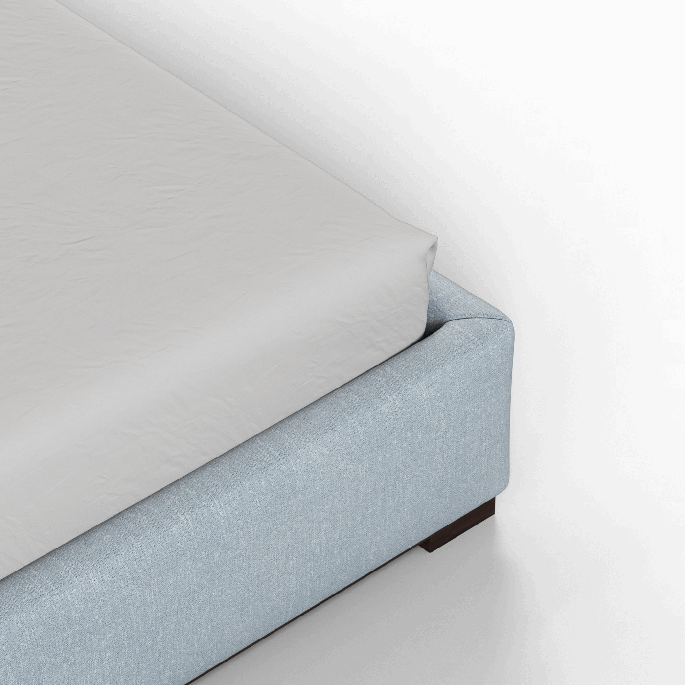 Ava Bed with Framed Vertical Headboard Panels