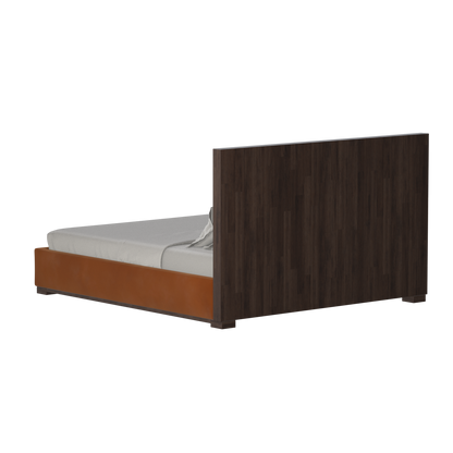 Ava Bed with Framed Vertical Headboard Panels