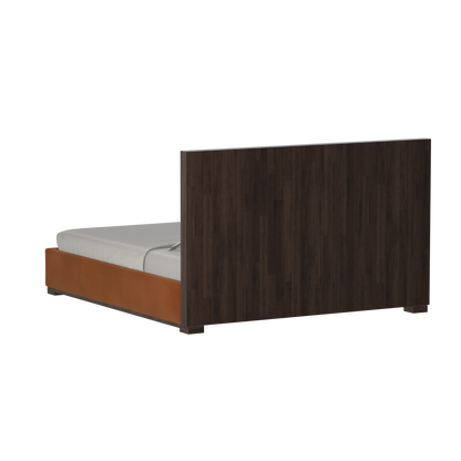 Ava Bed with Framed Vertical Headboard Panels