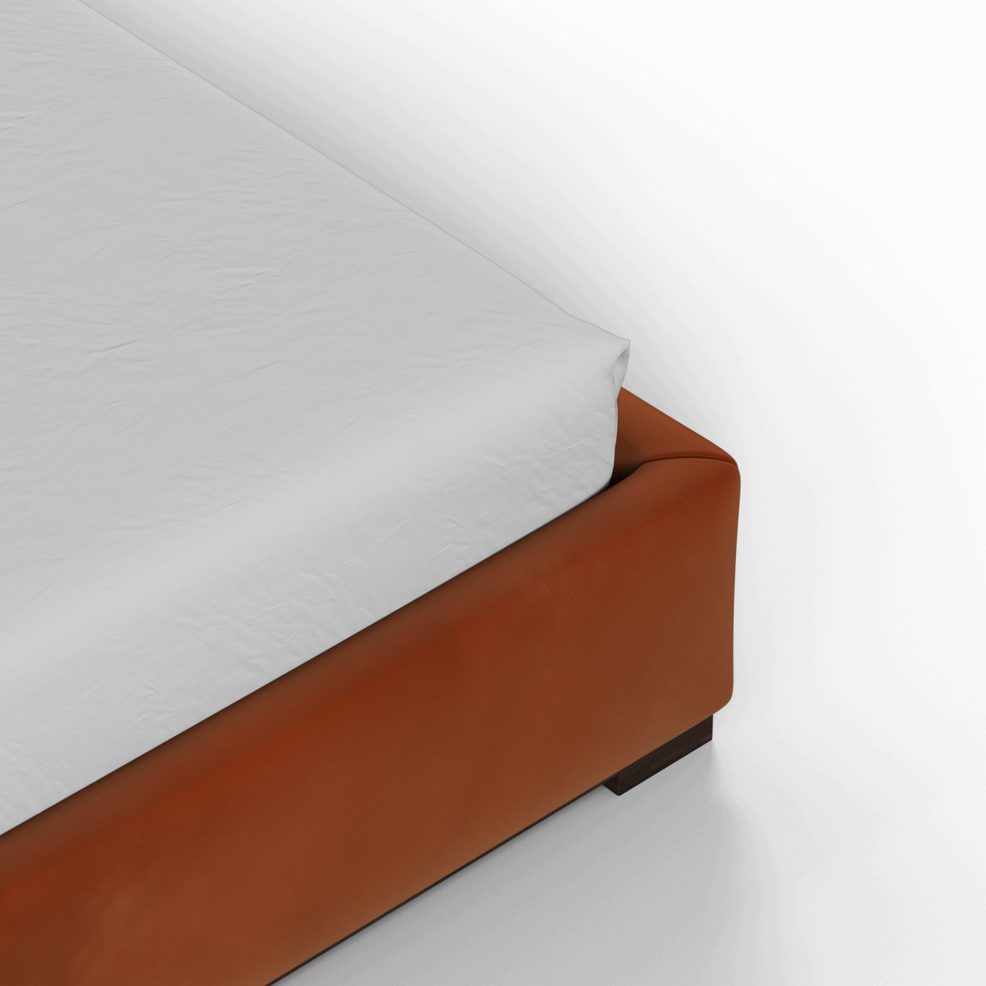 Ava Bed with Framed Vertical Headboard Panels