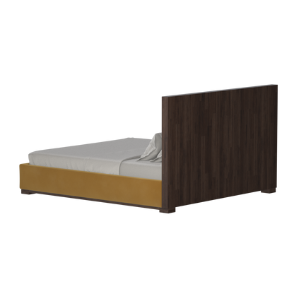 Ava Bed with Framed Vertical Headboard Panels