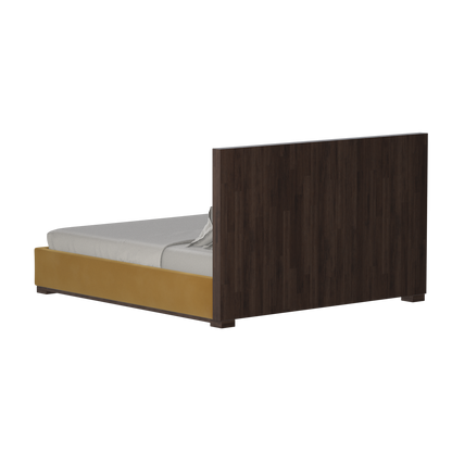 Ava Bed with Framed Vertical Headboard Panels