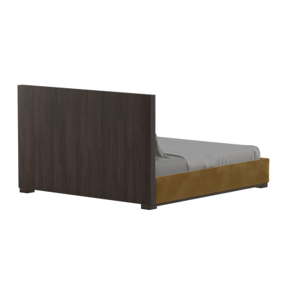 Ava Bed with Framed Vertical Headboard Panels