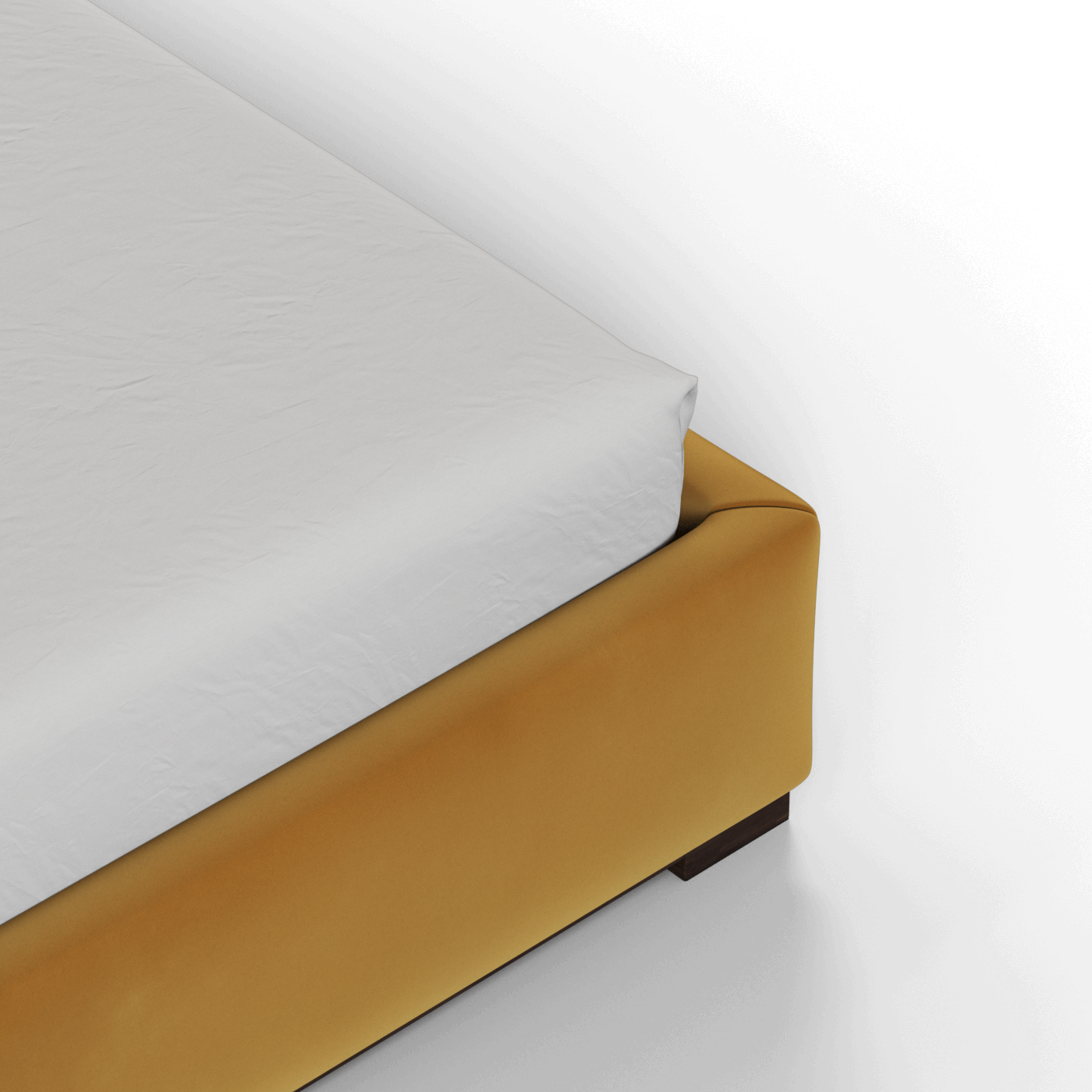Ava Bed with Framed Vertical Headboard Panels
