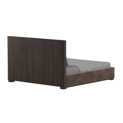 Ava Bed with Framed Vertical Headboard Panels