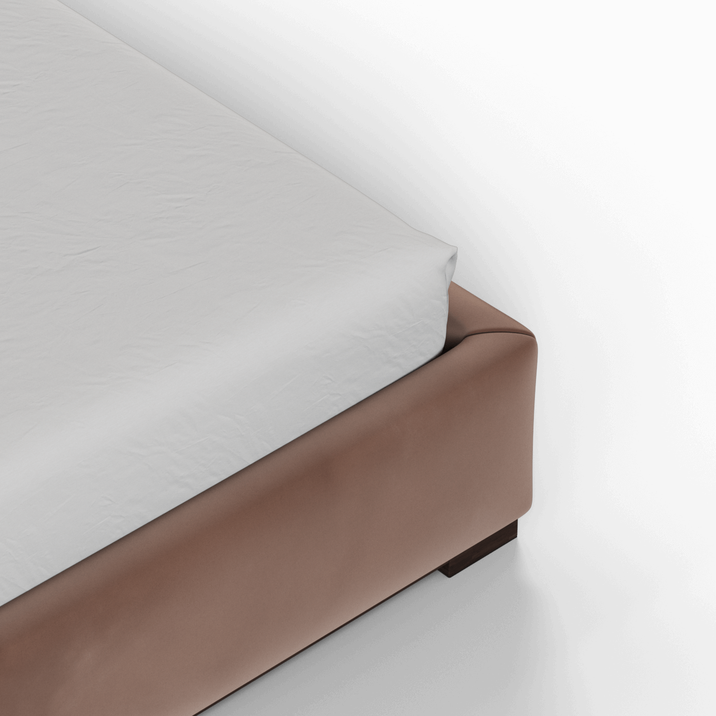 Ava Bed with Framed Vertical Headboard Panels