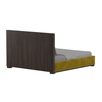 Ava Bed with Framed Vertical Headboard Panels