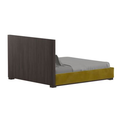 Ava Bed with Framed Vertical Headboard Panels