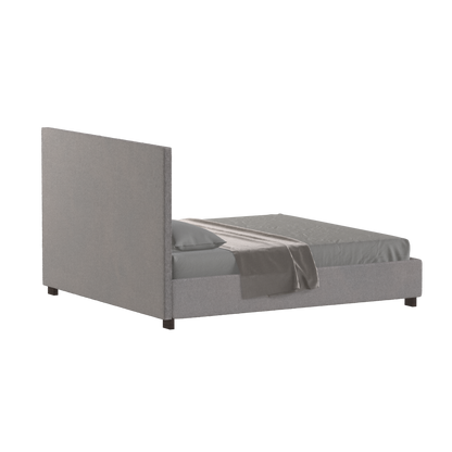 Ava High Headboard Bed in Luxe Fabric