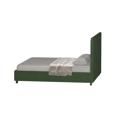 Ava High Headboard Bed in Luxe Fabric