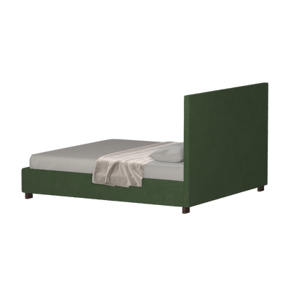 Ava High Headboard Bed in Luxe Fabric