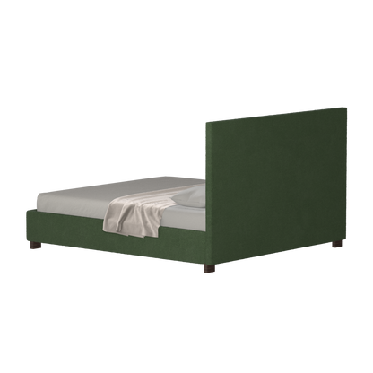 Ava High Headboard Bed in Luxe Fabric