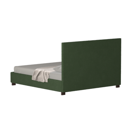 Ava High Headboard Bed in Luxe Fabric