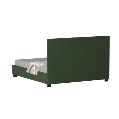 Ava High Headboard Bed in Luxe Fabric