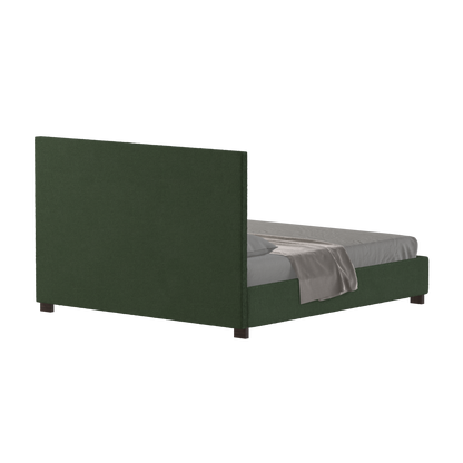 Ava High Headboard Bed in Luxe Fabric
