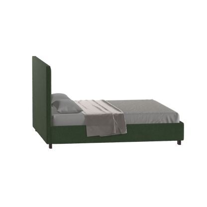 Ava High Headboard Bed in Luxe Fabric