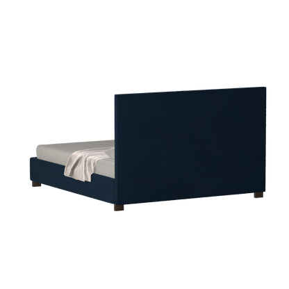 Ava High Headboard Bed in Luxe Fabric