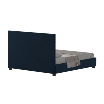 Ava High Headboard Bed in Luxe Fabric