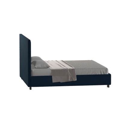 Ava High Headboard Bed in Luxe Fabric